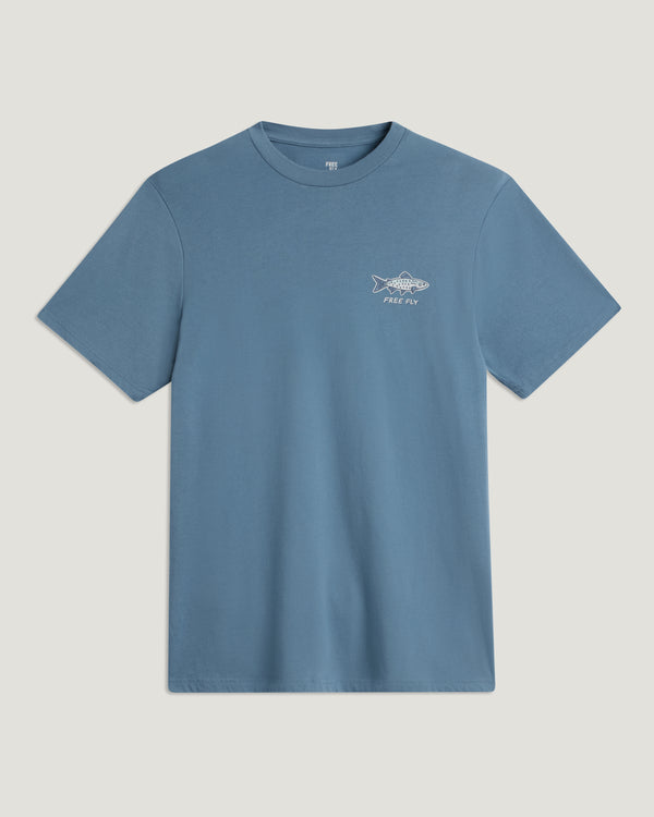 Osprey Catch Tee - Pacific Blue