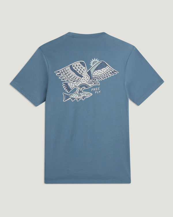 Osprey Catch Tee - Pacific Blue