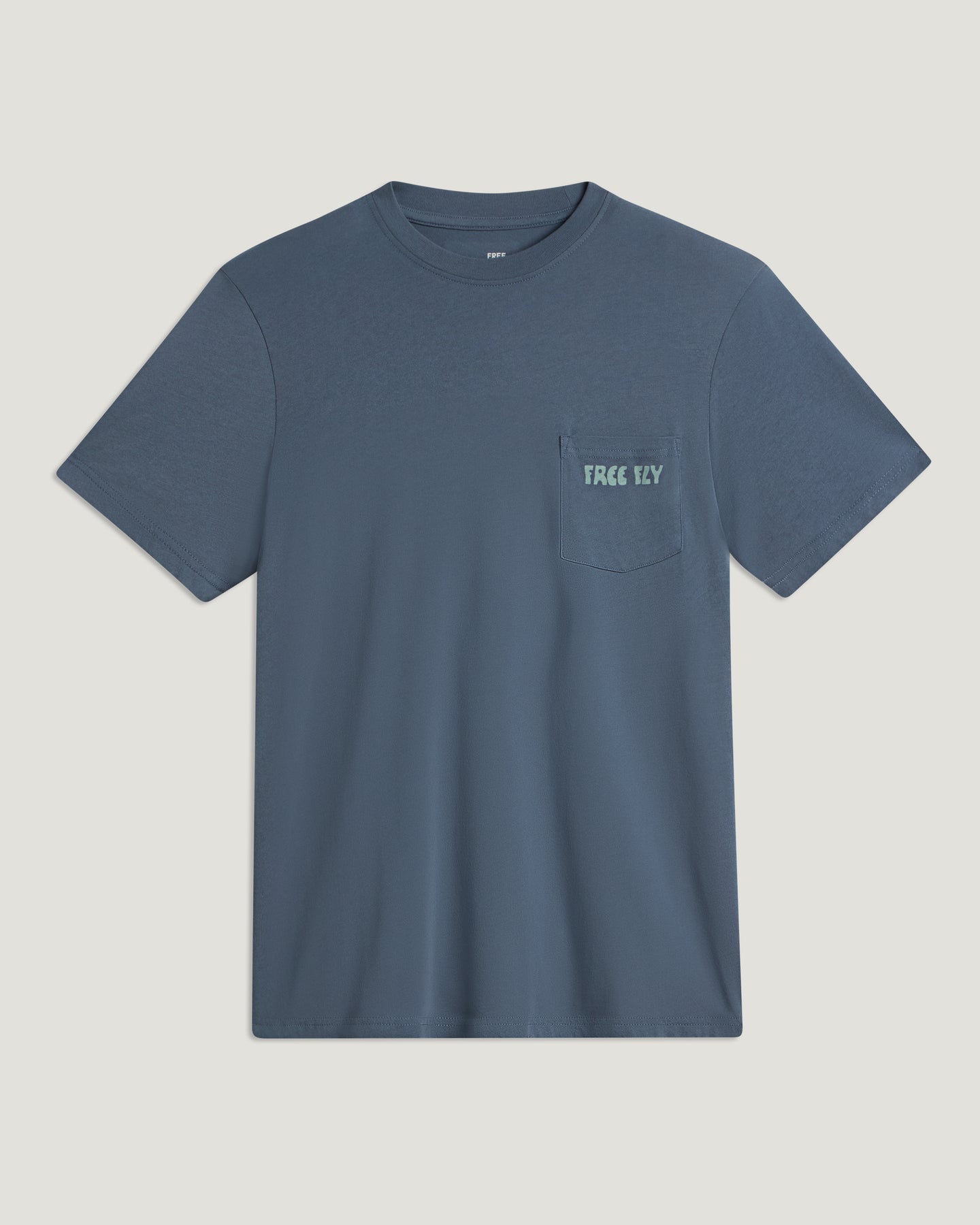 Morning Person Pocket Tee - Storm Cloud