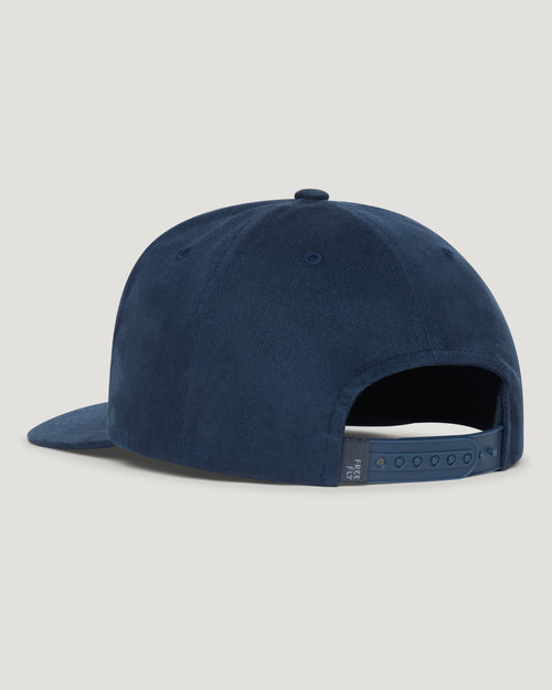 Great Blue Snapback Hat - Dark Navy