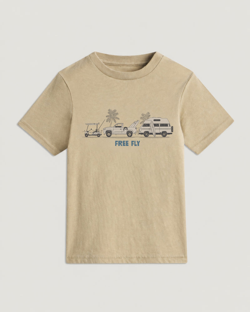Toddler On The Go Tee - Coriander