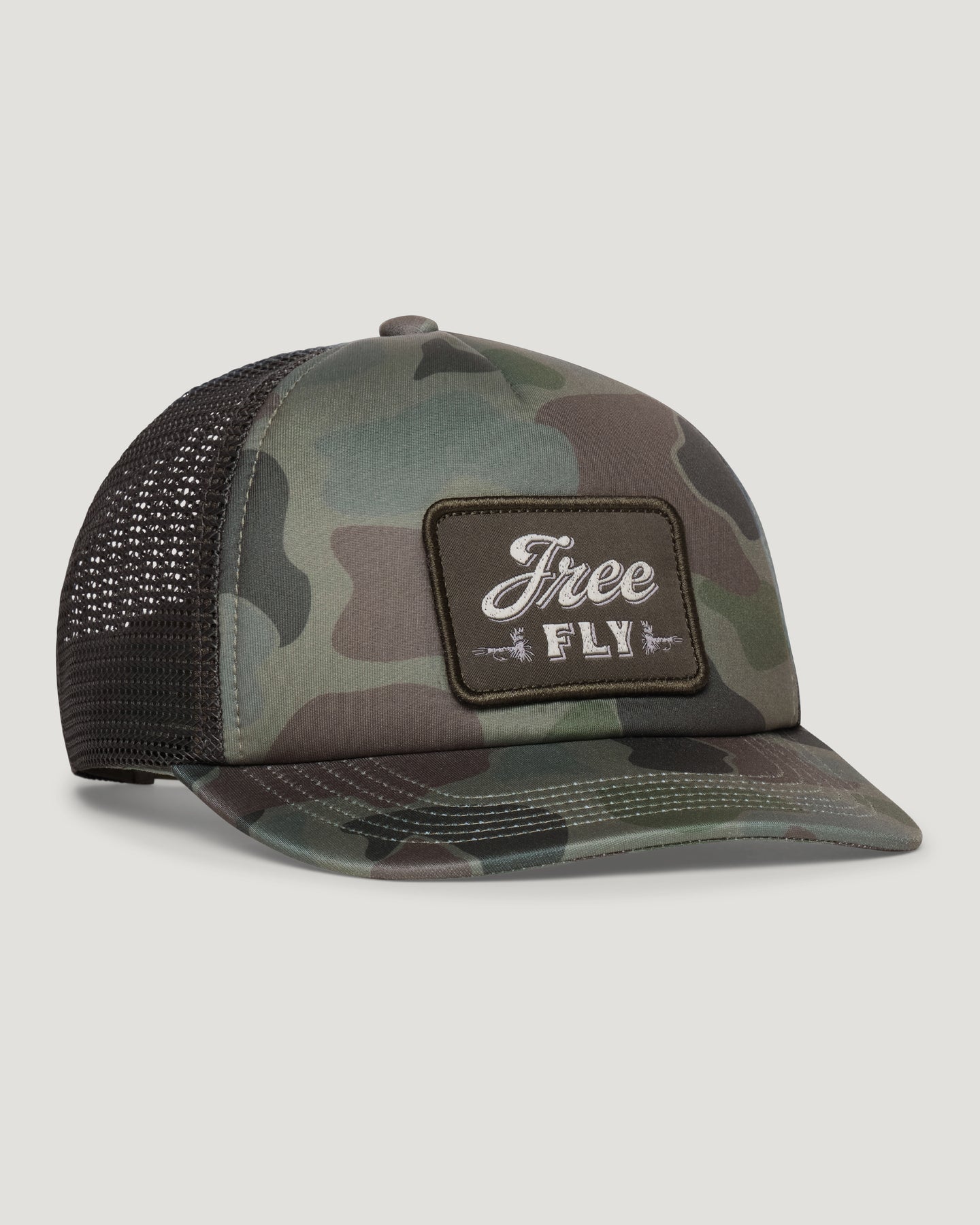 Toddler Outfitters Patch Hat - Vintage Camo Oil Green