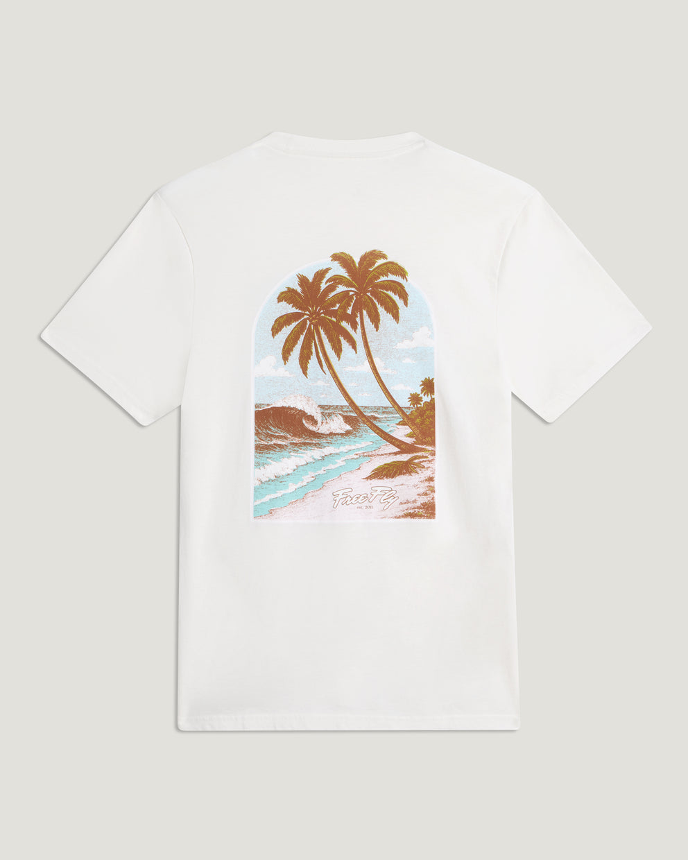 Vintage Surf Tee - Bone