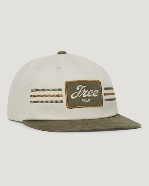 Classic Stripes Snapback Hat - Birch