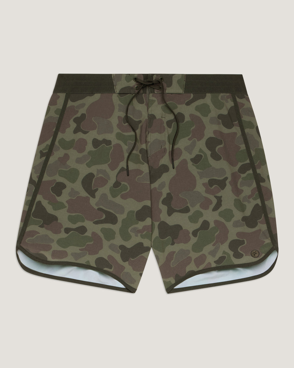 Men's Dawn Patrol Boardshort - Vintage Camo Oil Green