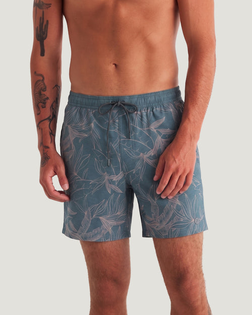 Men's Palmera Trunk – 17" - Leafline Storm Cloud