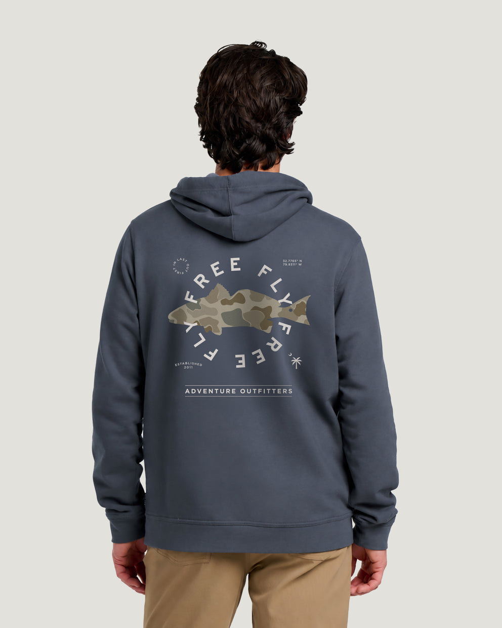 Target Species Fleece Hoodie - Storm Cloud