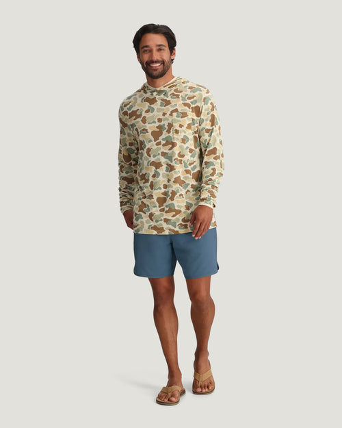 Men's Lined Reverb Short – 7" - Pacific Blue