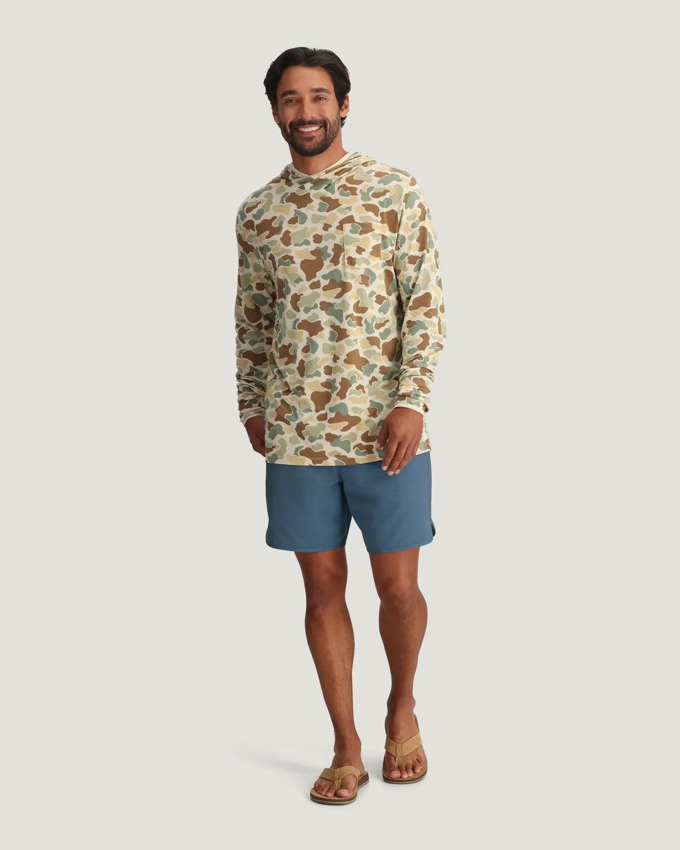 Men's Lined Reverb Short – 7" - Pacific Blue