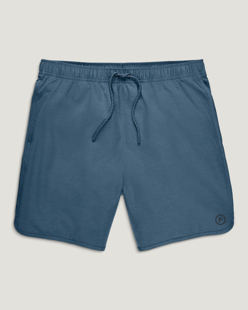 Men's Lined Reverb Short – 7" - Pacific Blue