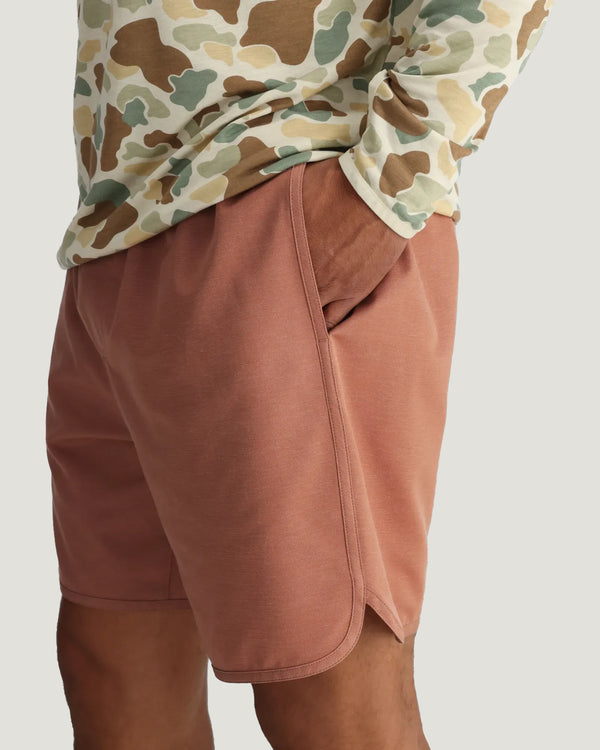 Men's Lined Reverb Short – 7" - Redwood