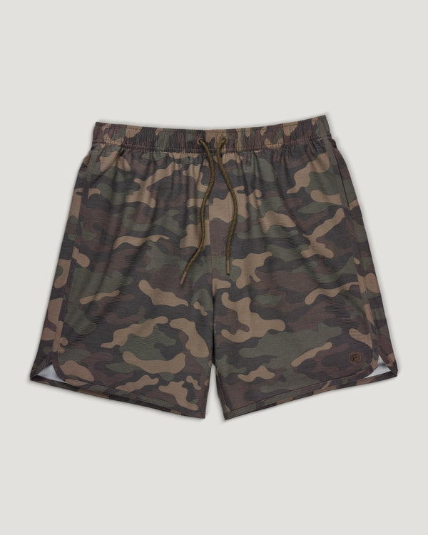 Men's Lined Reverb Short – 7" - Woodland Camo