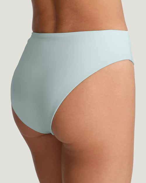 Women's Wavebound High Waisted Bikini Bottom - Ocean Mist