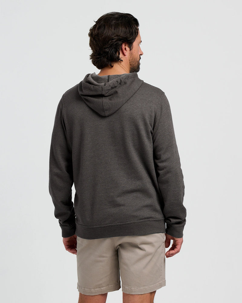 Vintage Outfitters Fleece Hoodie - Heather Black Sand