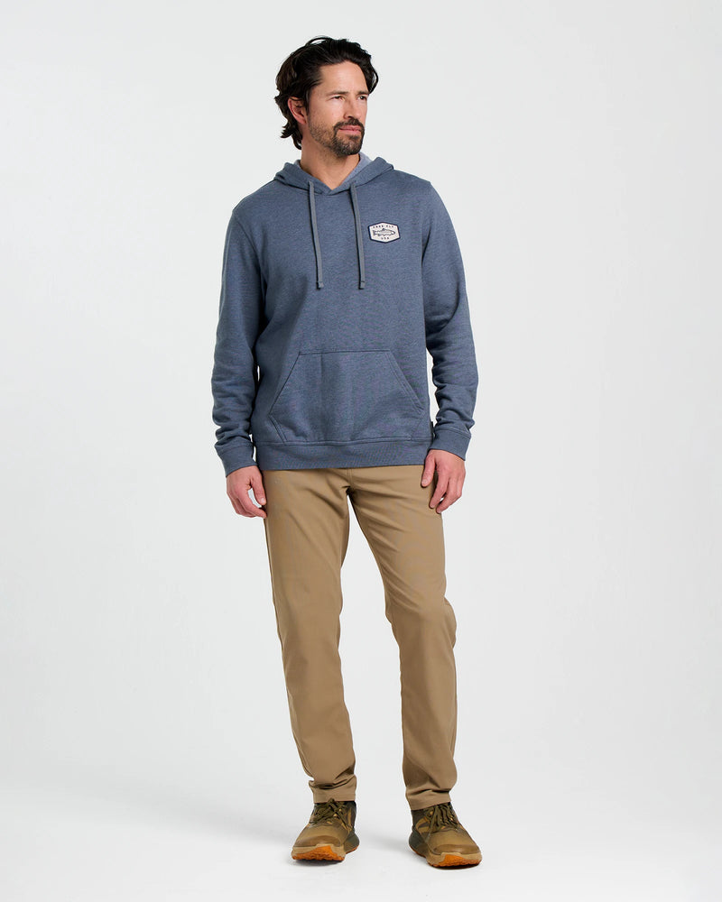 Freshwater Fleece Hoodie - Heather Storm Cloud