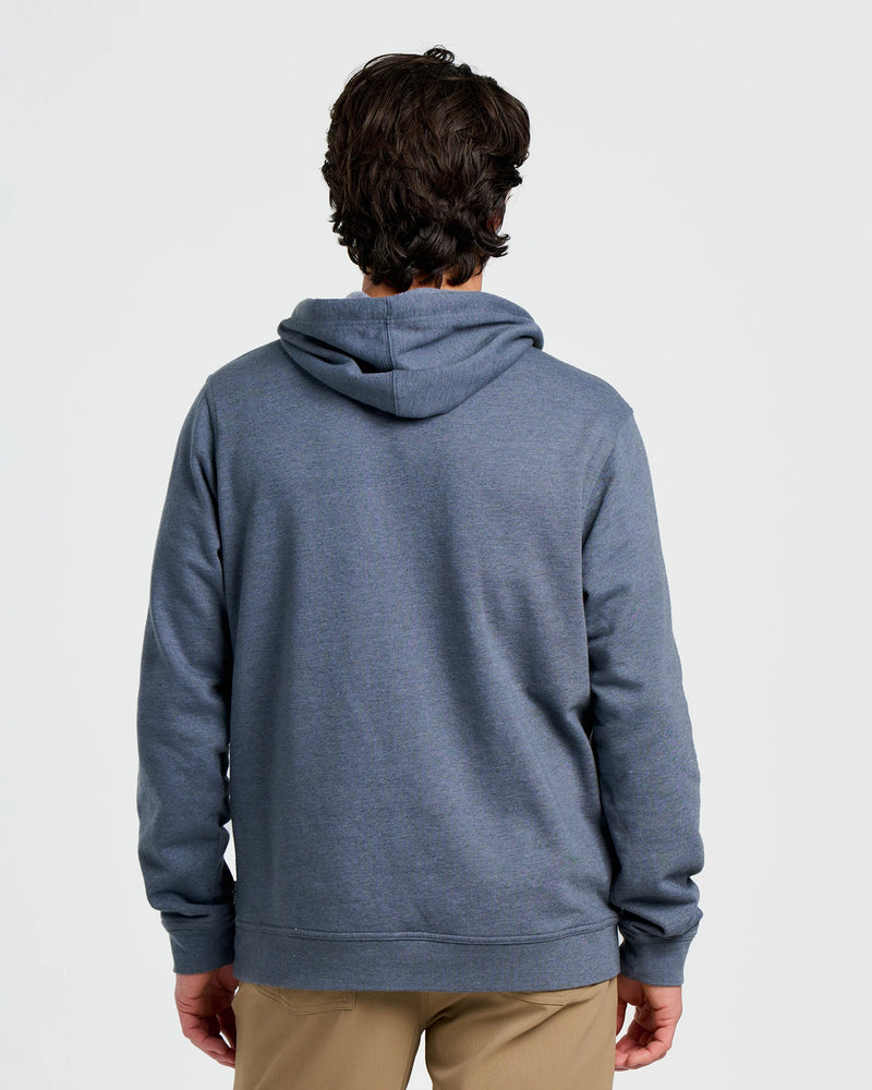 Freshwater Fleece Hoodie - Heather Storm Cloud