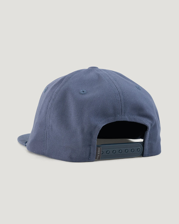 Freshwater Flat Brim Hat - Navy