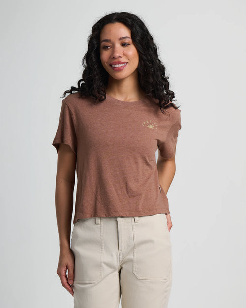 Women's Sunburst Tee - Heather Nutmeg