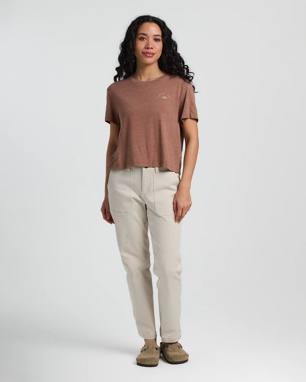 Women's Sunburst Tee - Heather Nutmeg