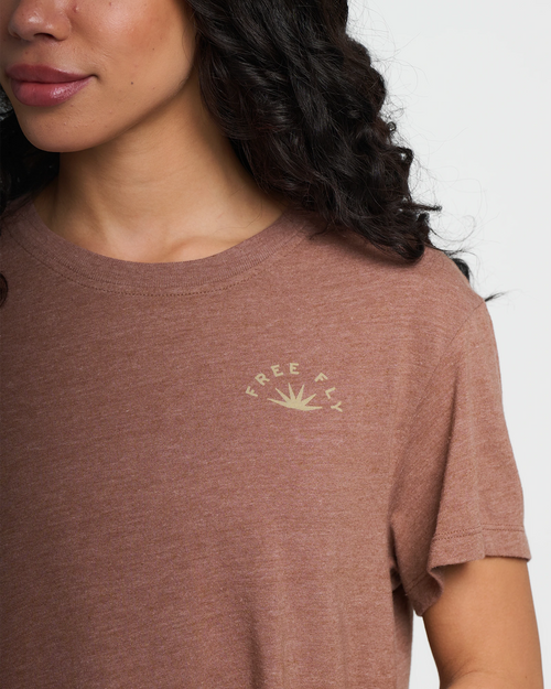 Women's Sunburst Tee - Heather Nutmeg