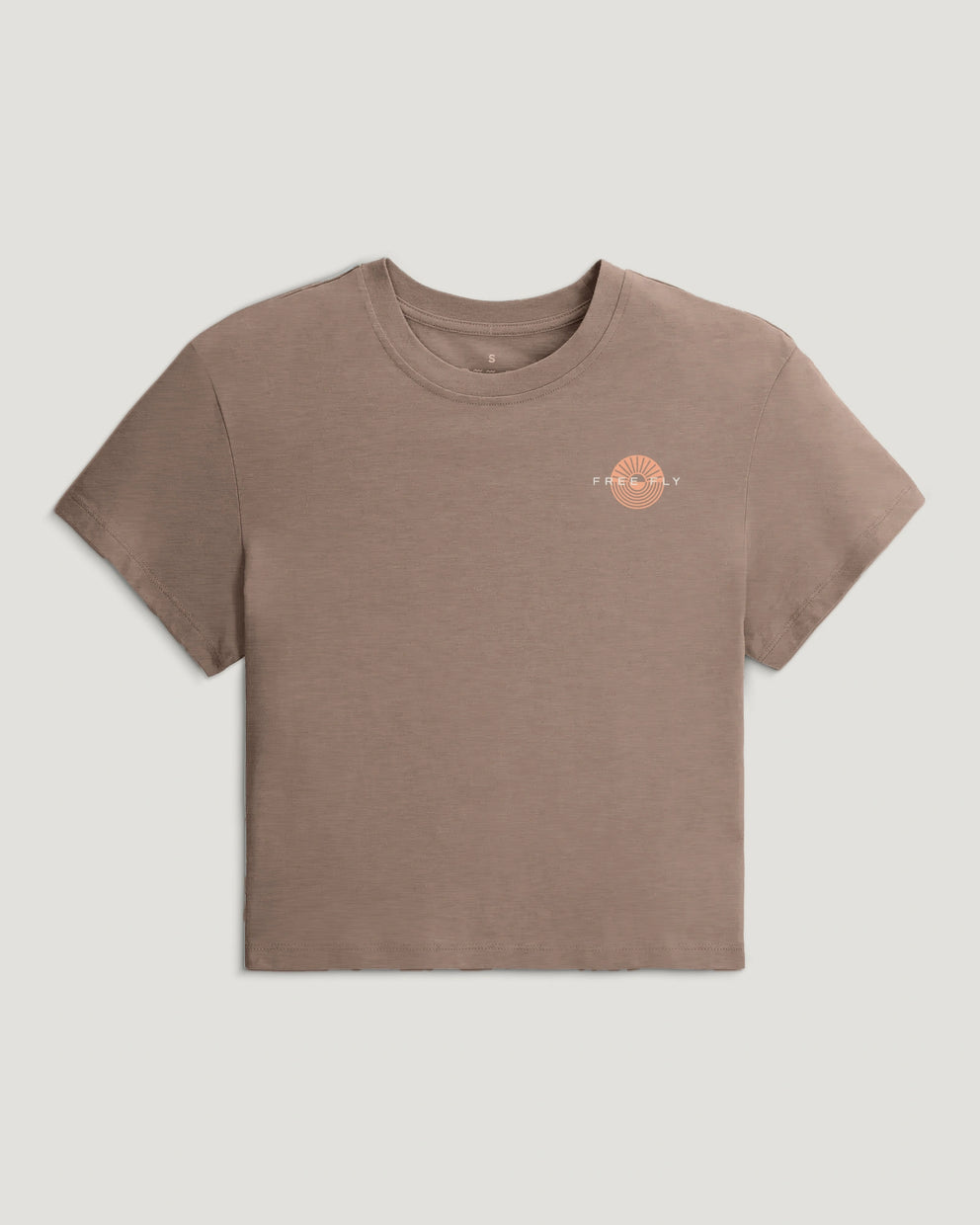Women's Sun Ripple Tee - Heather Fossil