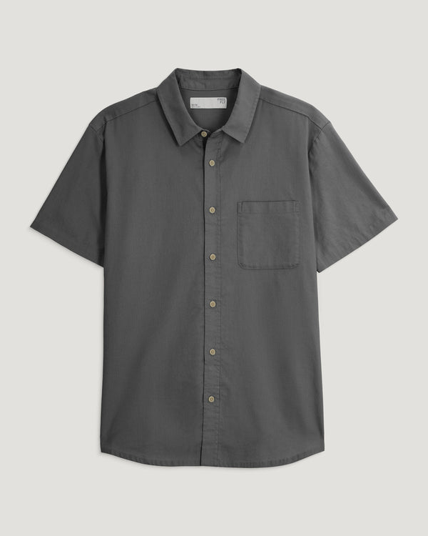 Men's Harbor Short Sleeve Shirt - Anthracite