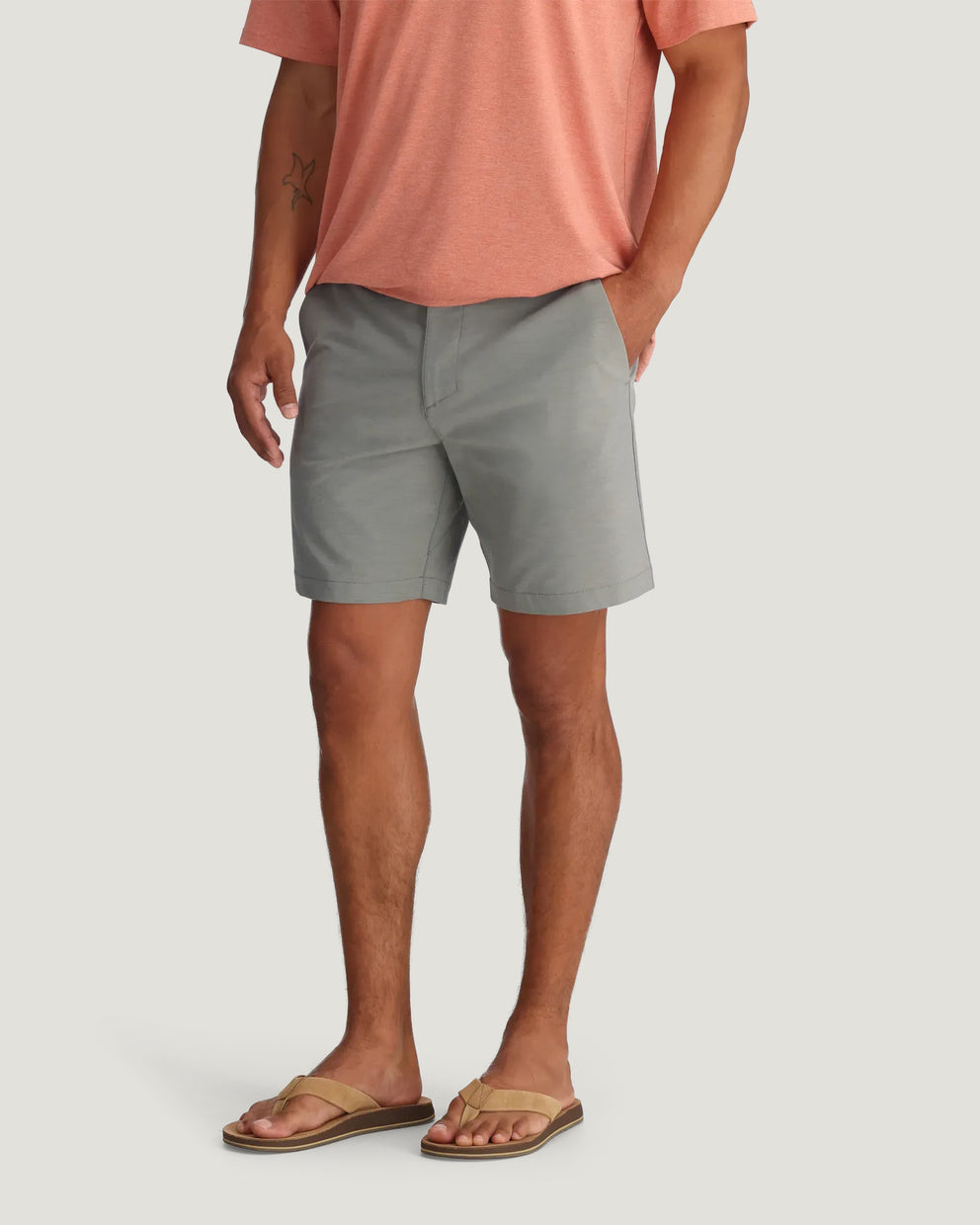 Men's Palmera Hybrid Short - Cement – Free Fly Apparel