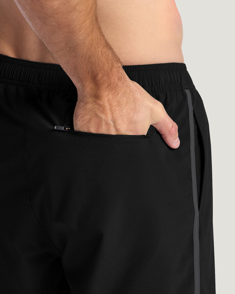 Men's Lined Downshore Trunk - Black