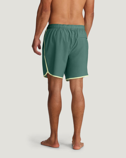 Men's Lined Downshore Trunk - Sea Pine