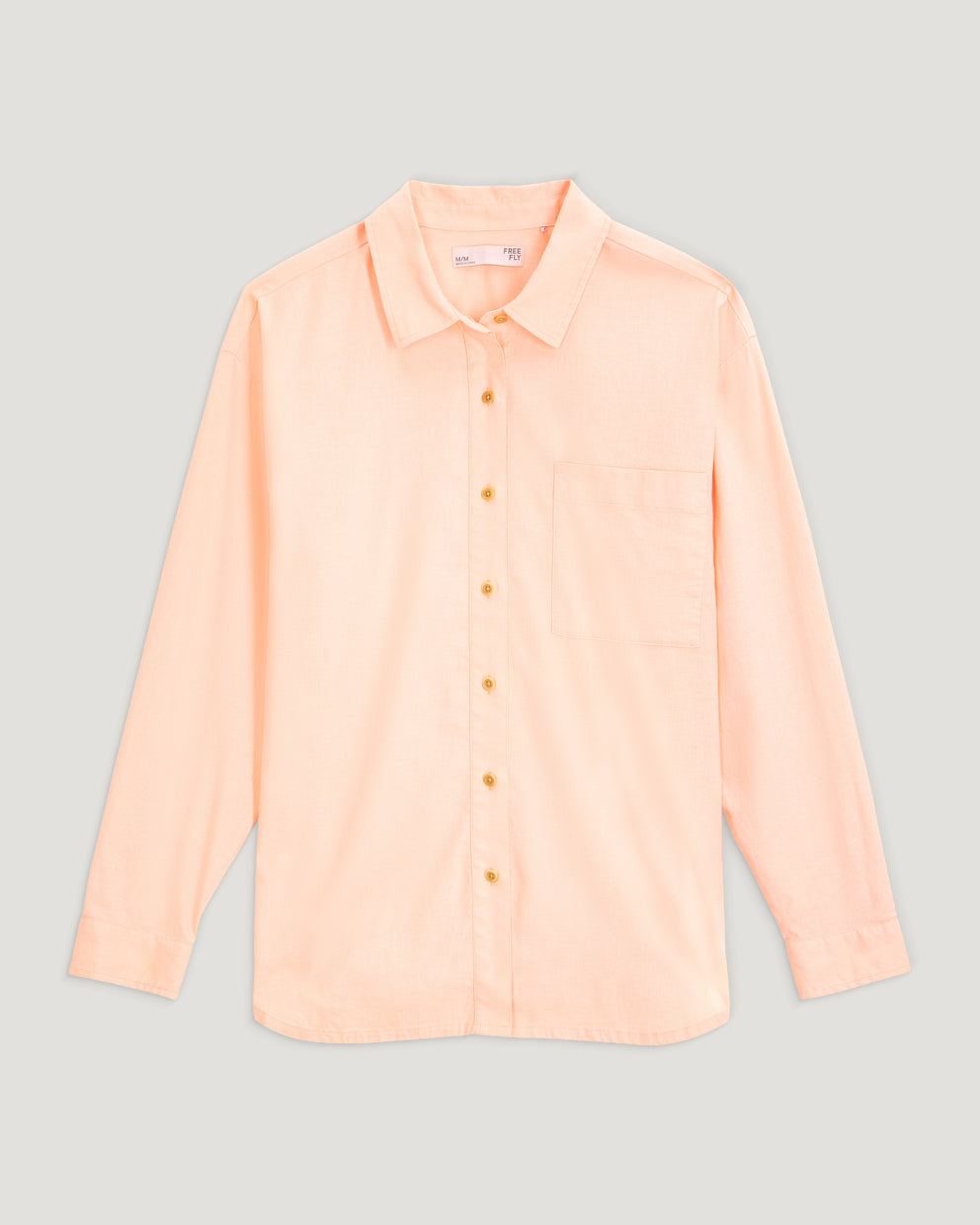 coral dress shirt womens Dressbarn Shirt Womens 14W/16W Coral Pink Button Up Long Sleeves Lightweight Top