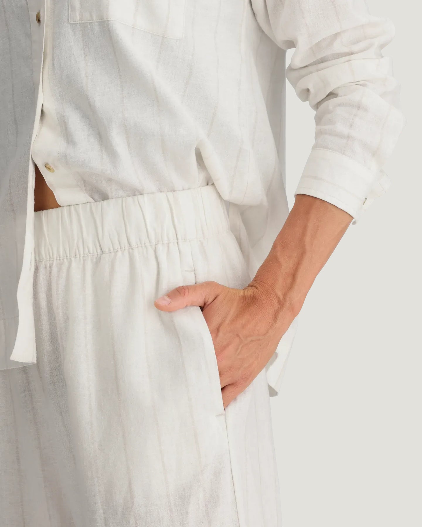 Women's Sullivan's Pant - Dash Vertical Stripe Sea Salt