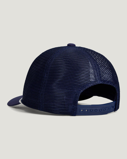 Blue Edge Trucker Hat - Deep Navy