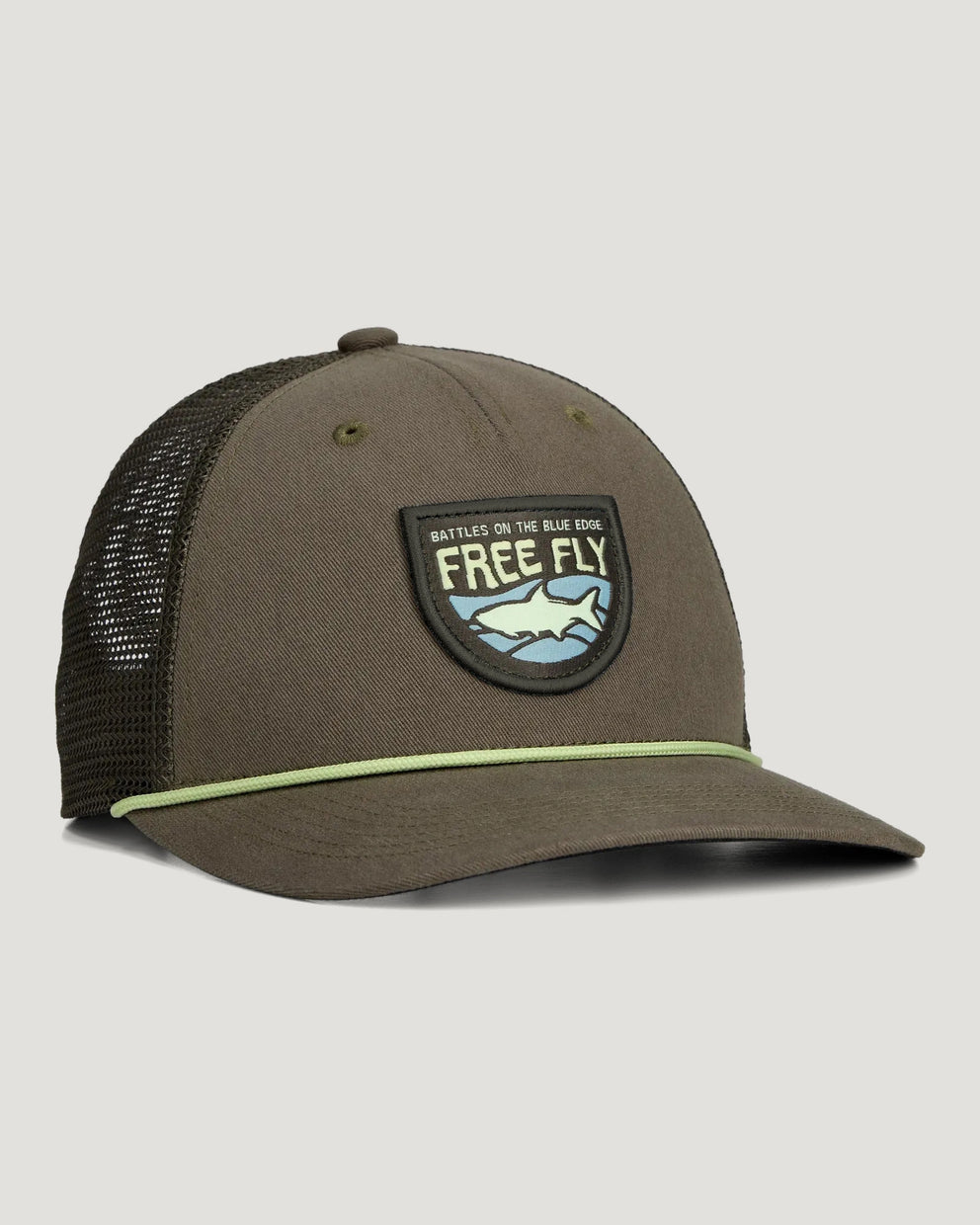 Blue Edge Trucker Hat - Fatigue