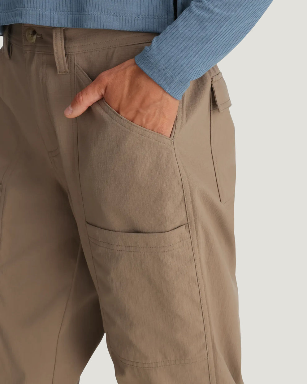 Women's Topogrid Pant - Fossil