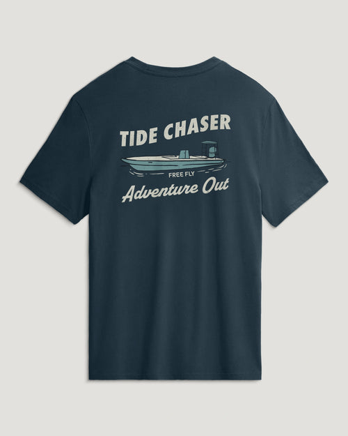 Tide Chaser Tee - True Navy