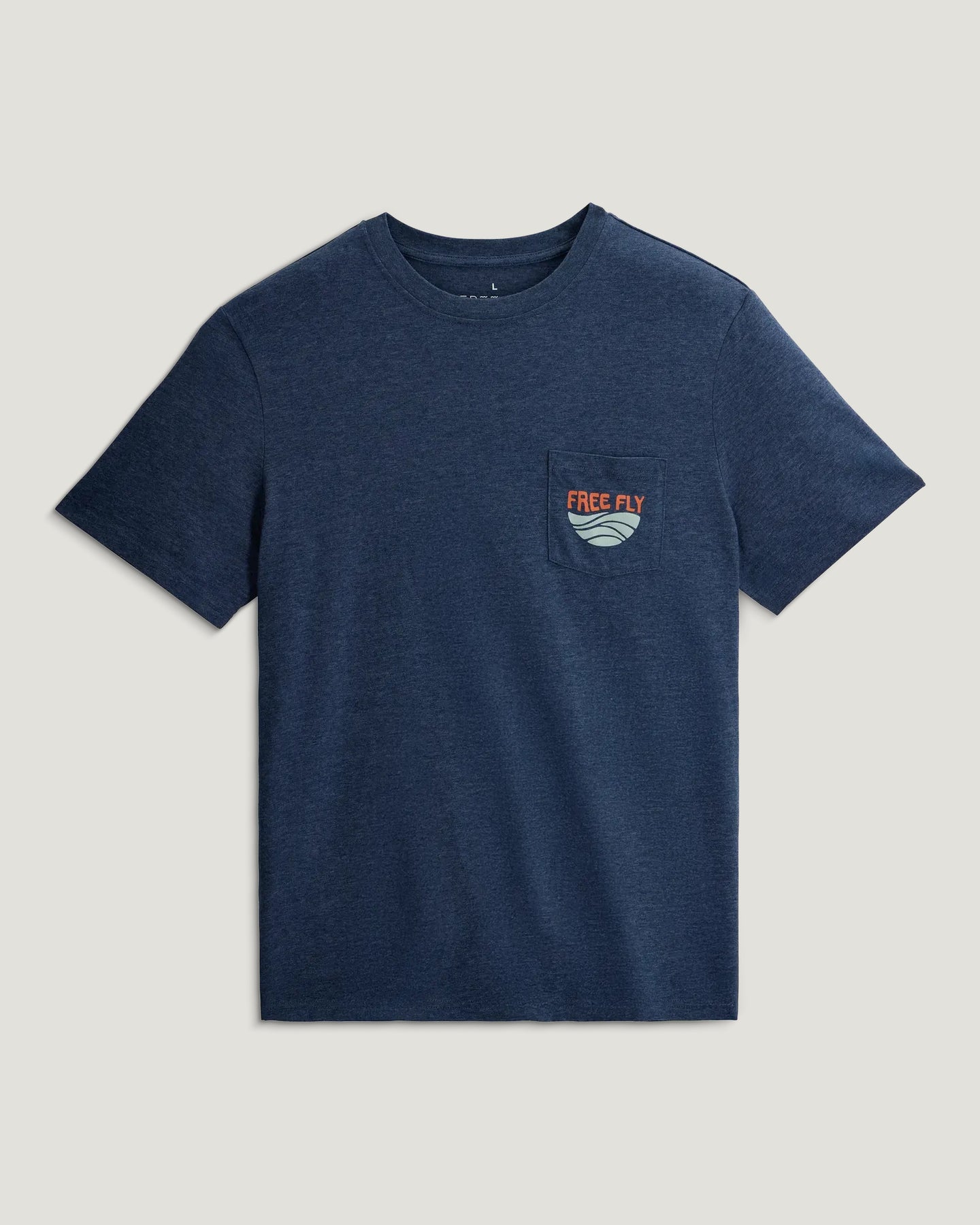Blue Edge Pocket Tee - True Navy