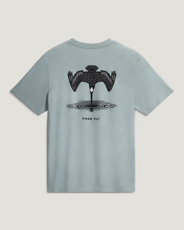 Dive Bomb Pocket Tee - Ocean Mist
