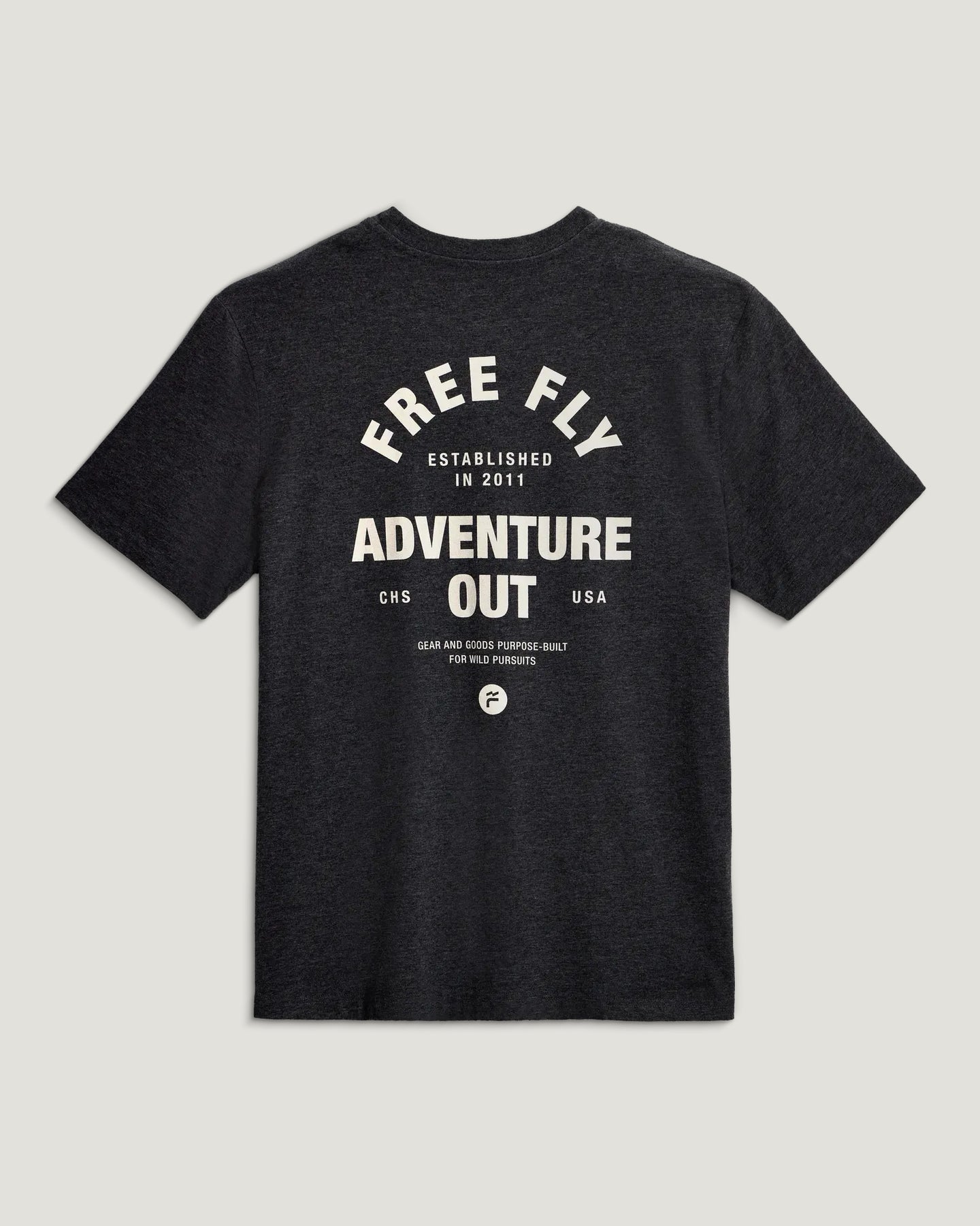 Gear & Goods Pocket Tee - Heather Black