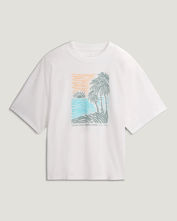 Women's Wish You Were Here Tee - Bright White