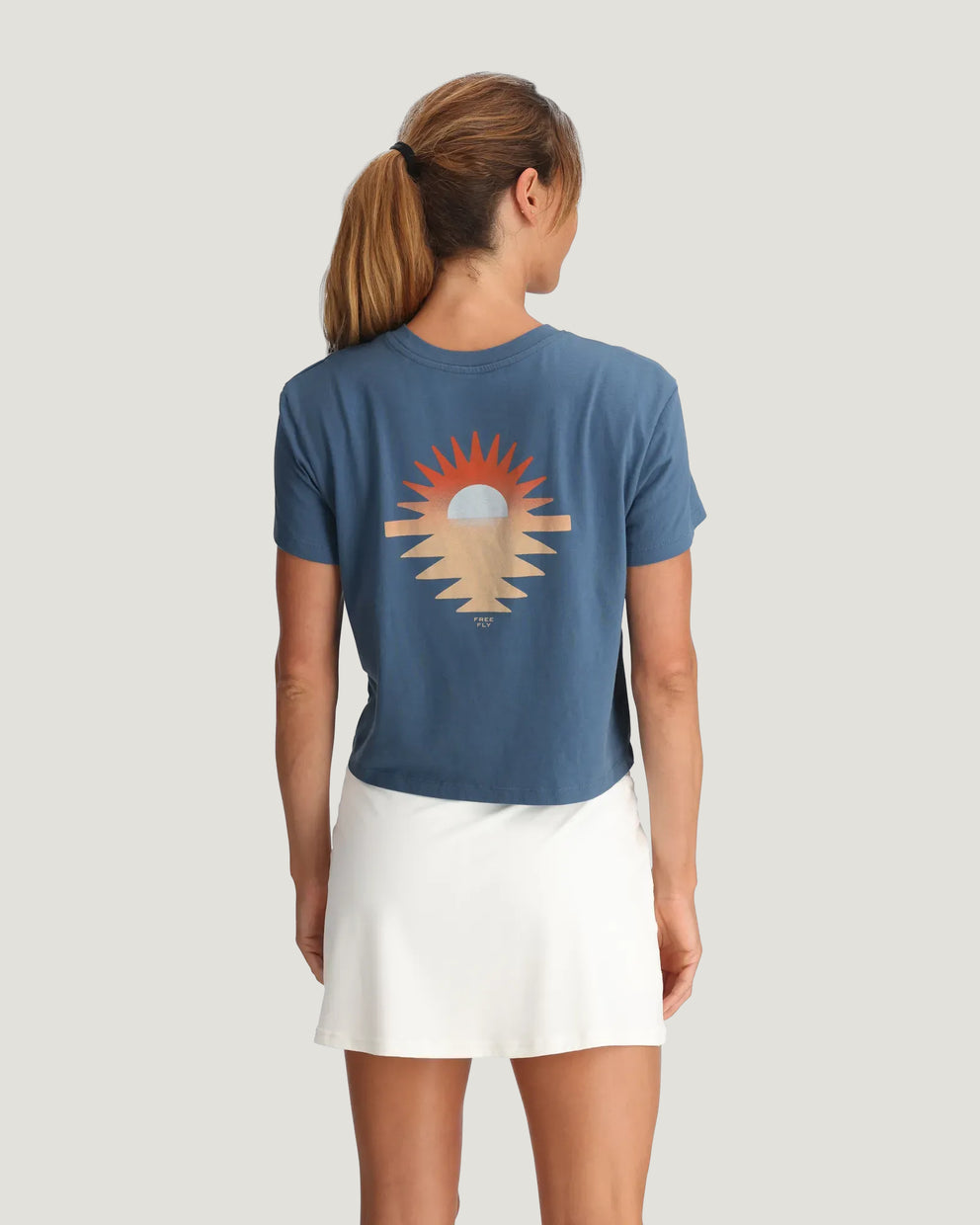 Women's Sol y Mar Tee - Pacific Blue