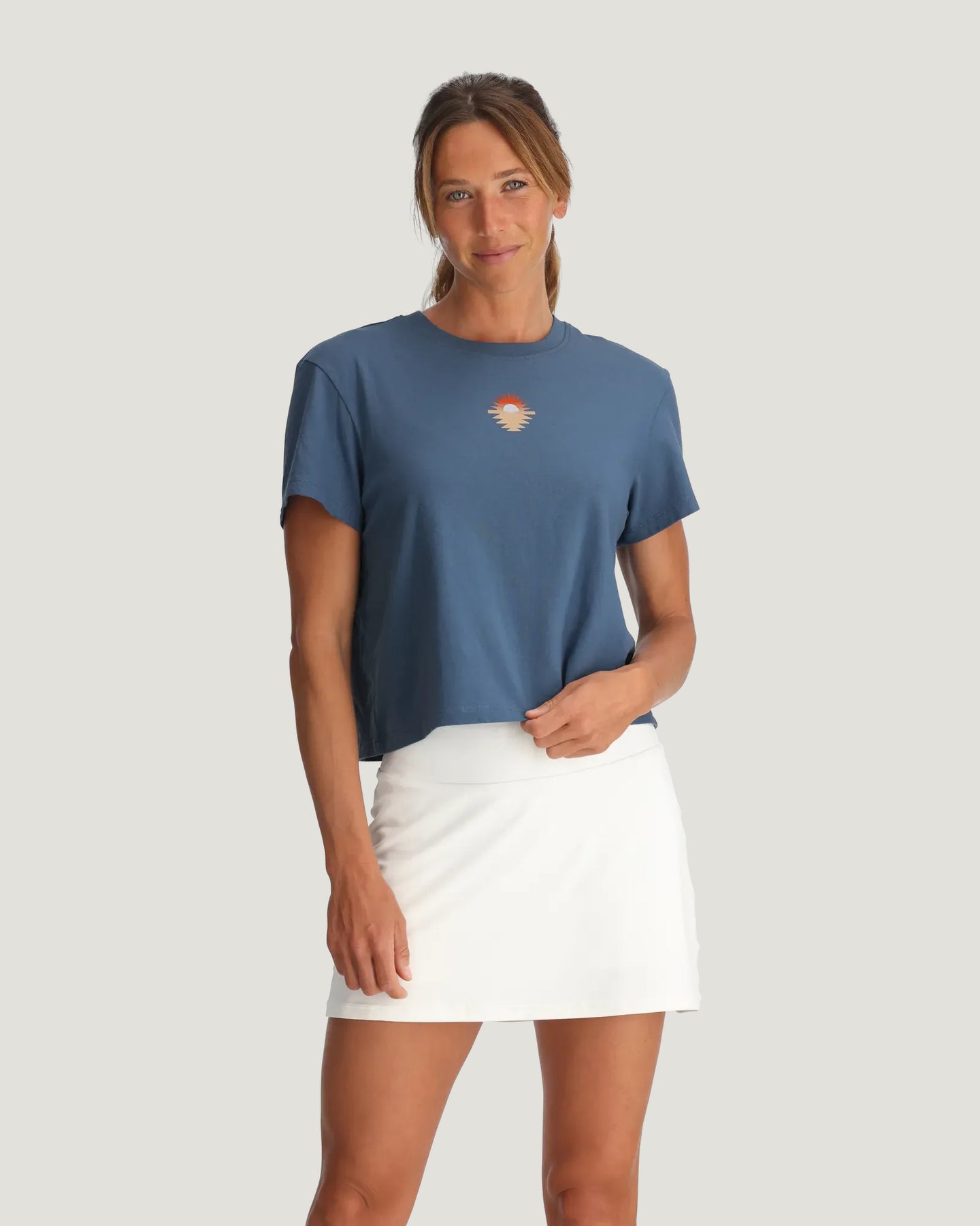 Women's Sol y Mar Tee - Pacific Blue