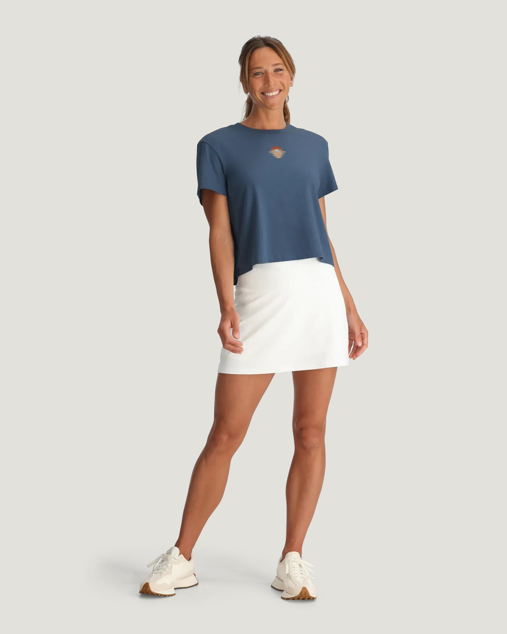 Women's Sol y Mar Tee - Pacific Blue