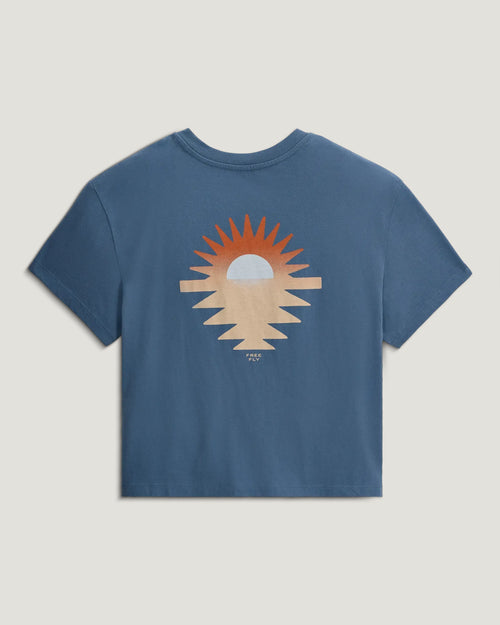 Women's Sol y Mar Tee - Pacific Blue