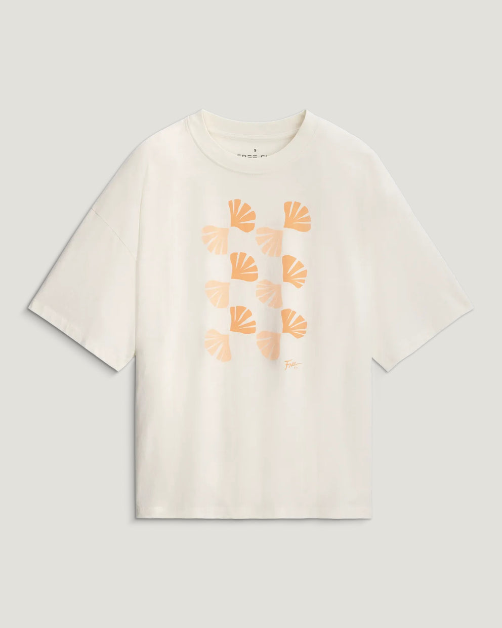 Women's Sea Scallop Tee - Heather Sea Salt
