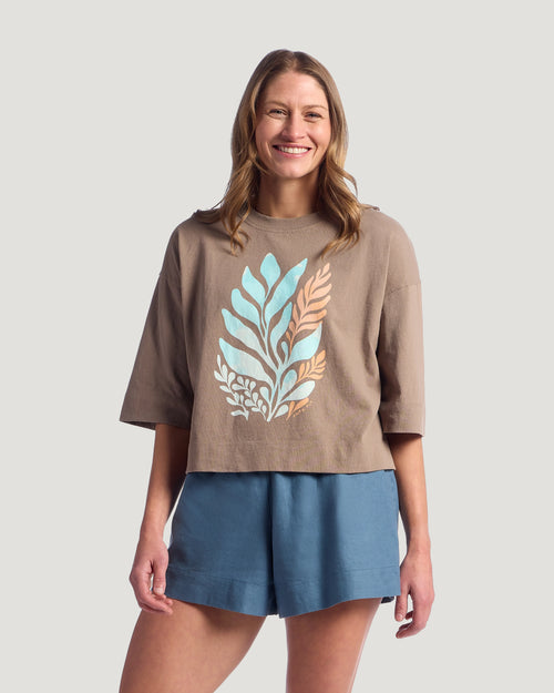 Women's Reef Garden Tee - Fossil