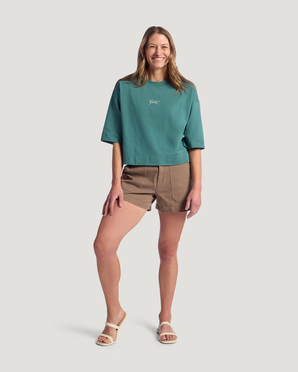 Women's Script Tee - Sea Pine