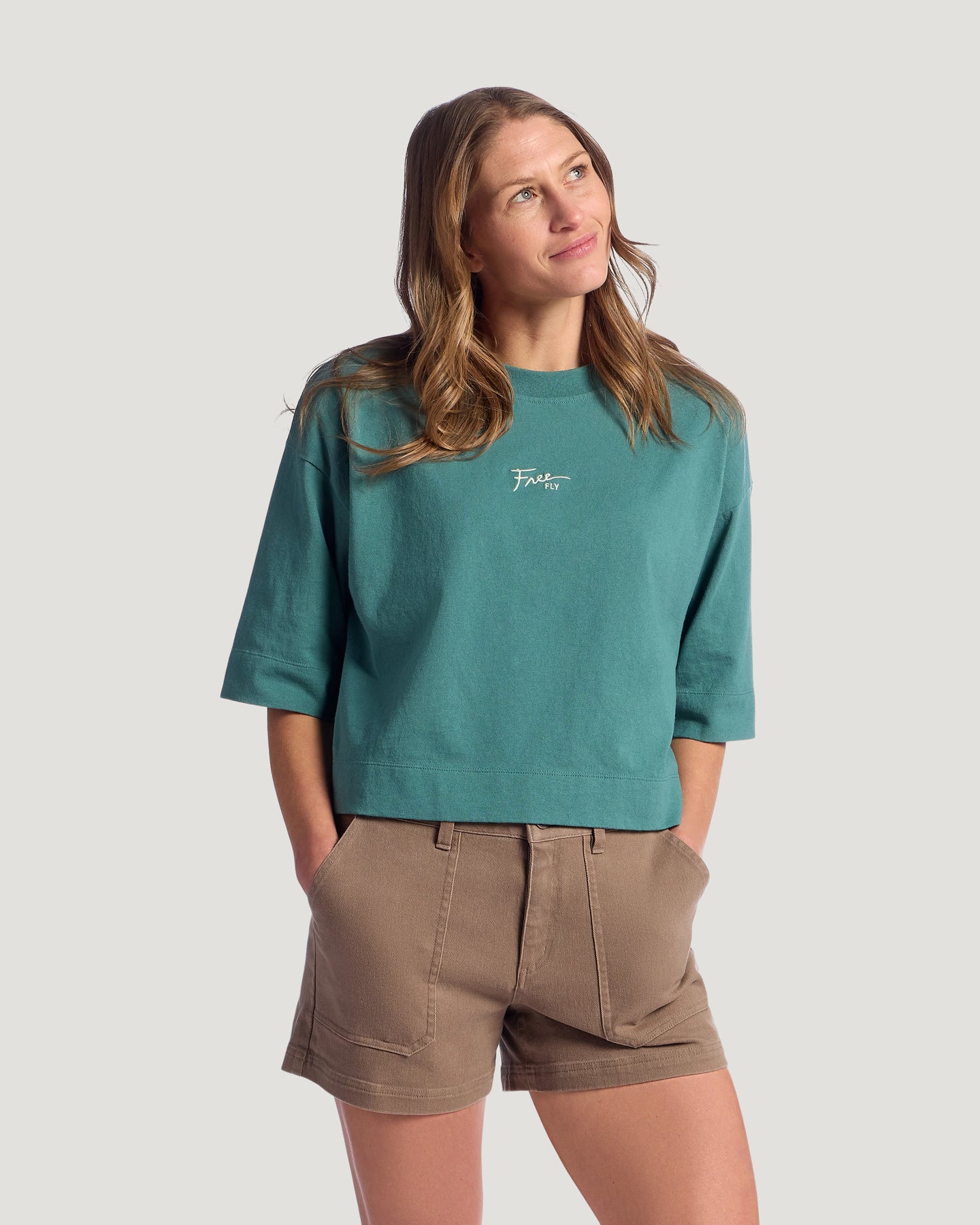 Women's Script Tee - Sea Pine