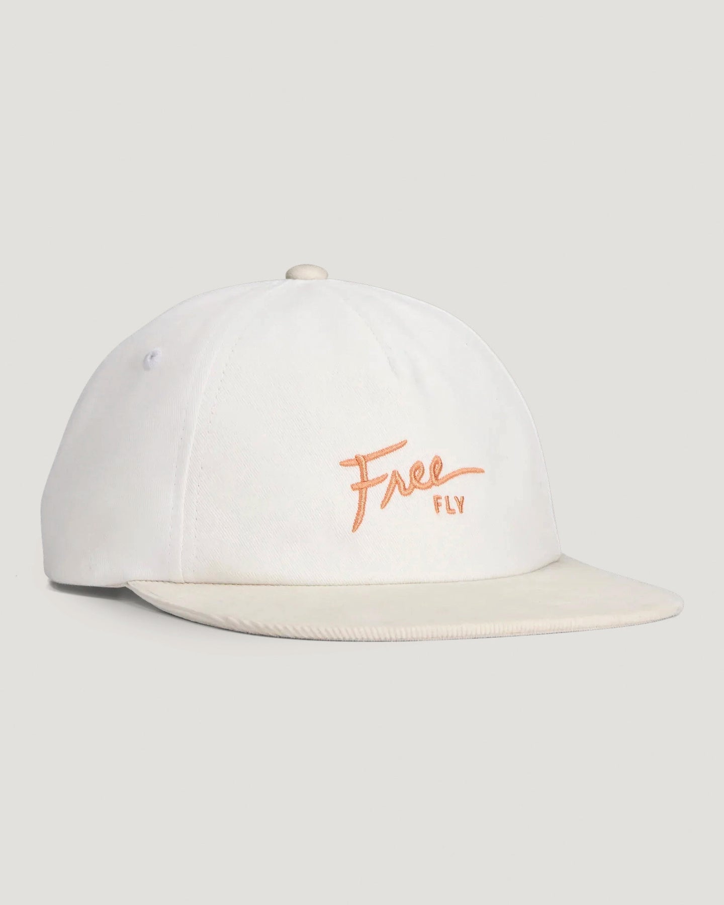 Cruiser Flat Brim Hat - Bright White – Free Fly Apparel Cruiser Flat Brim Hat - Bright White – Free Fly Apparel