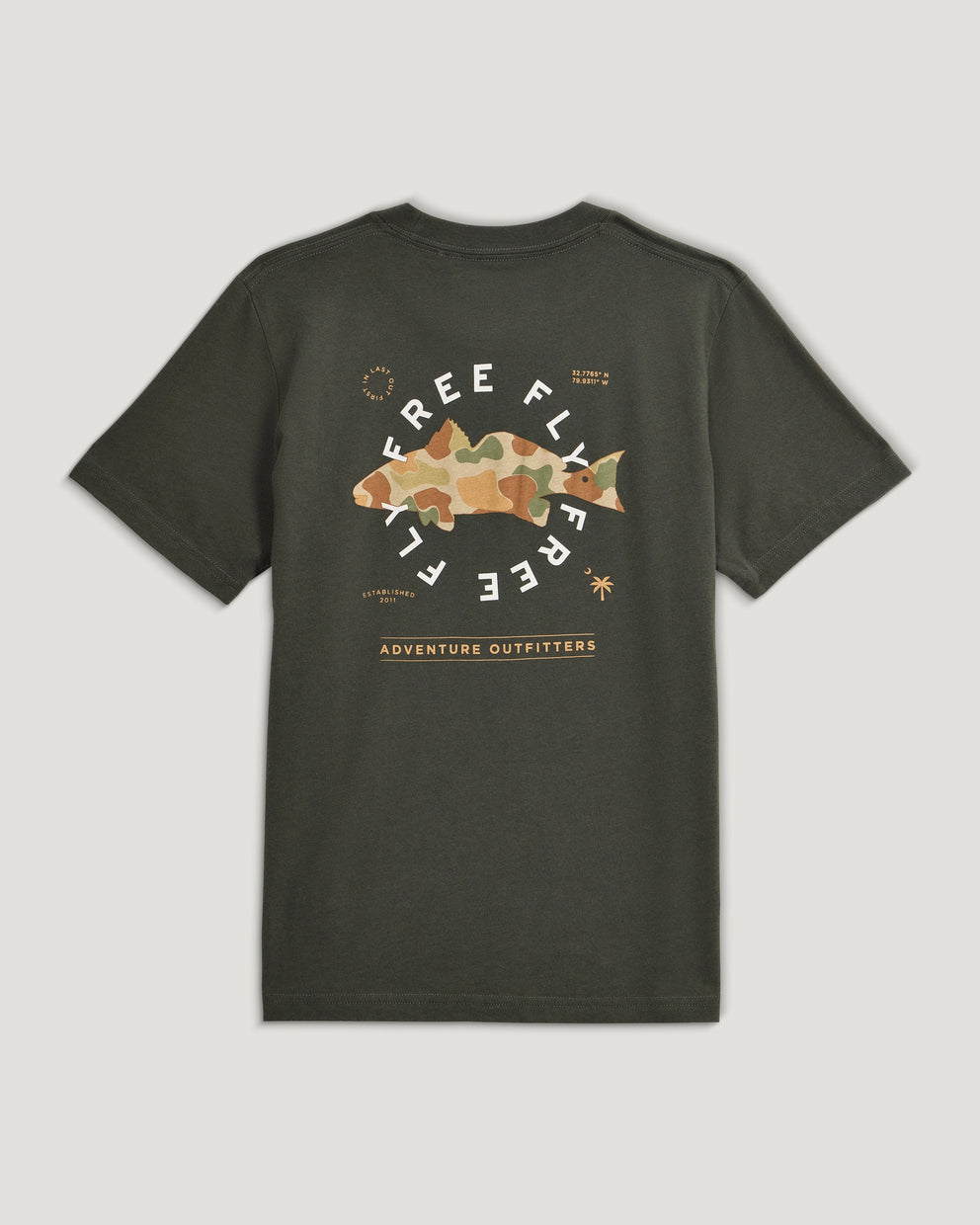 Youth Target Species Tee - Dark Forest