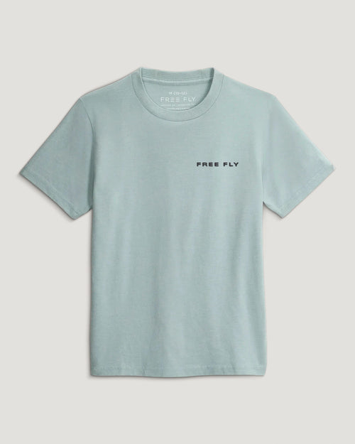 Youth Dive Bomb Tee - Ocean Mist